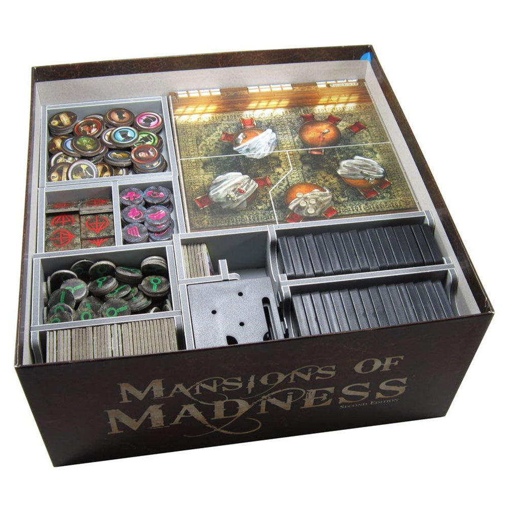 Box Insert: Mansions of Madness 2nd Edition with Four Expansions