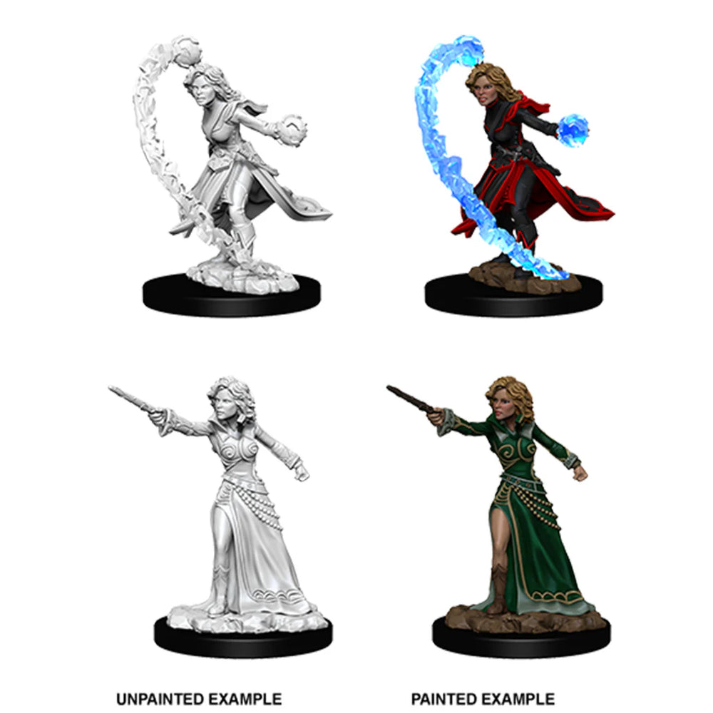 Pathfinder Battles Deep Cuts : Female Human Wizard