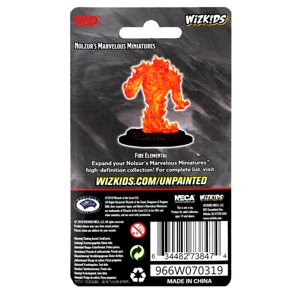 D&D Nolzur's Marvelous Miniatures: Fire Elemental