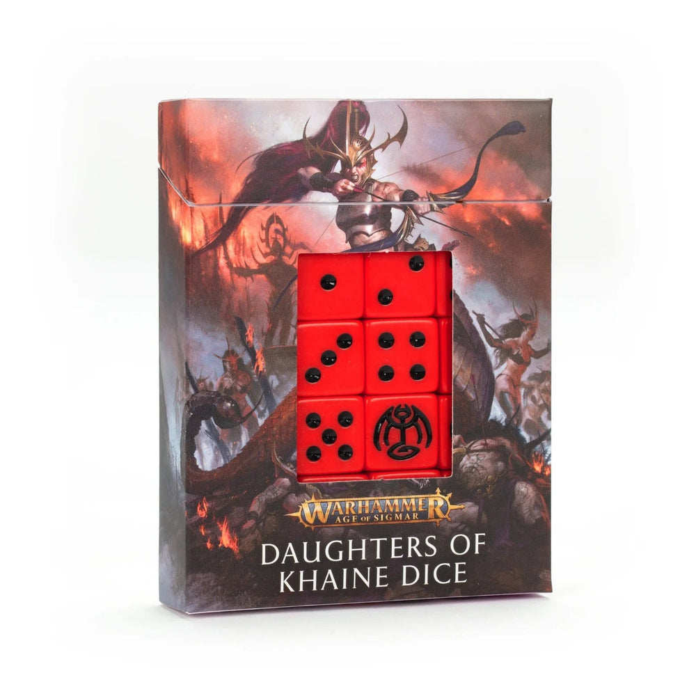 Warhammer Age of Sigmar: Daughters of Khaine - Dice Set
