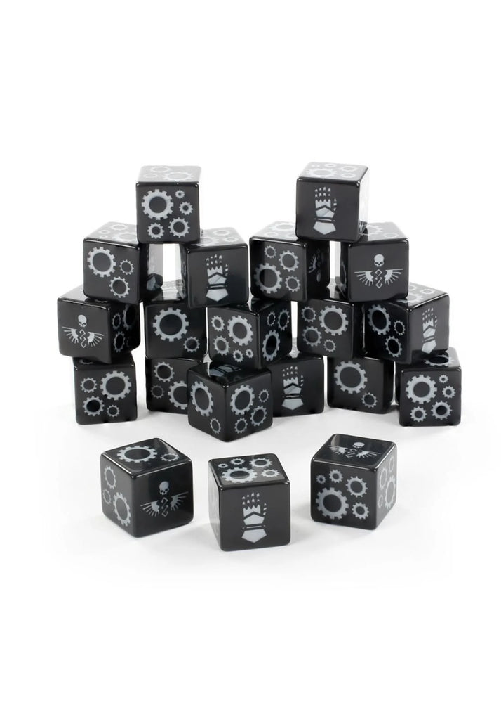 Warhammer 40k: Iron Hands Dice Set
