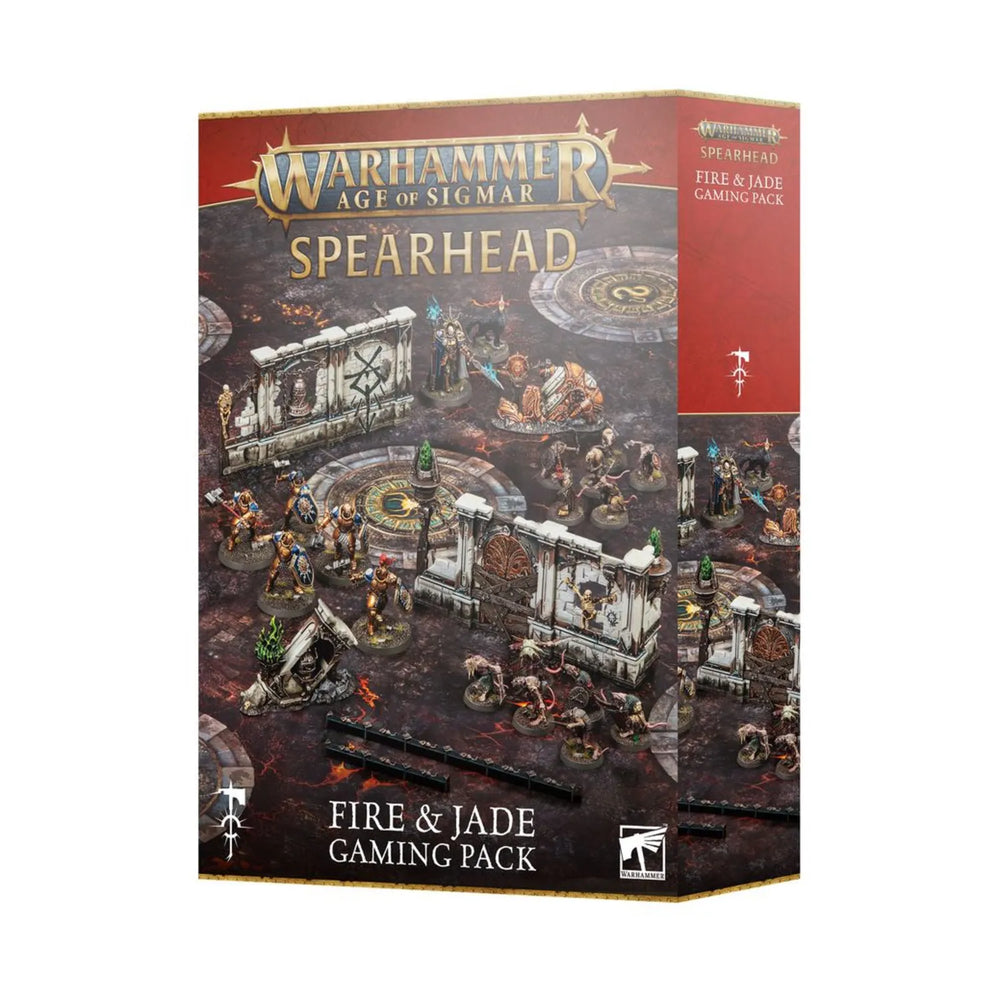 Warhammer Age of Sigmar: Spearhead - Fire & Jade Gaming Pack (80-56)