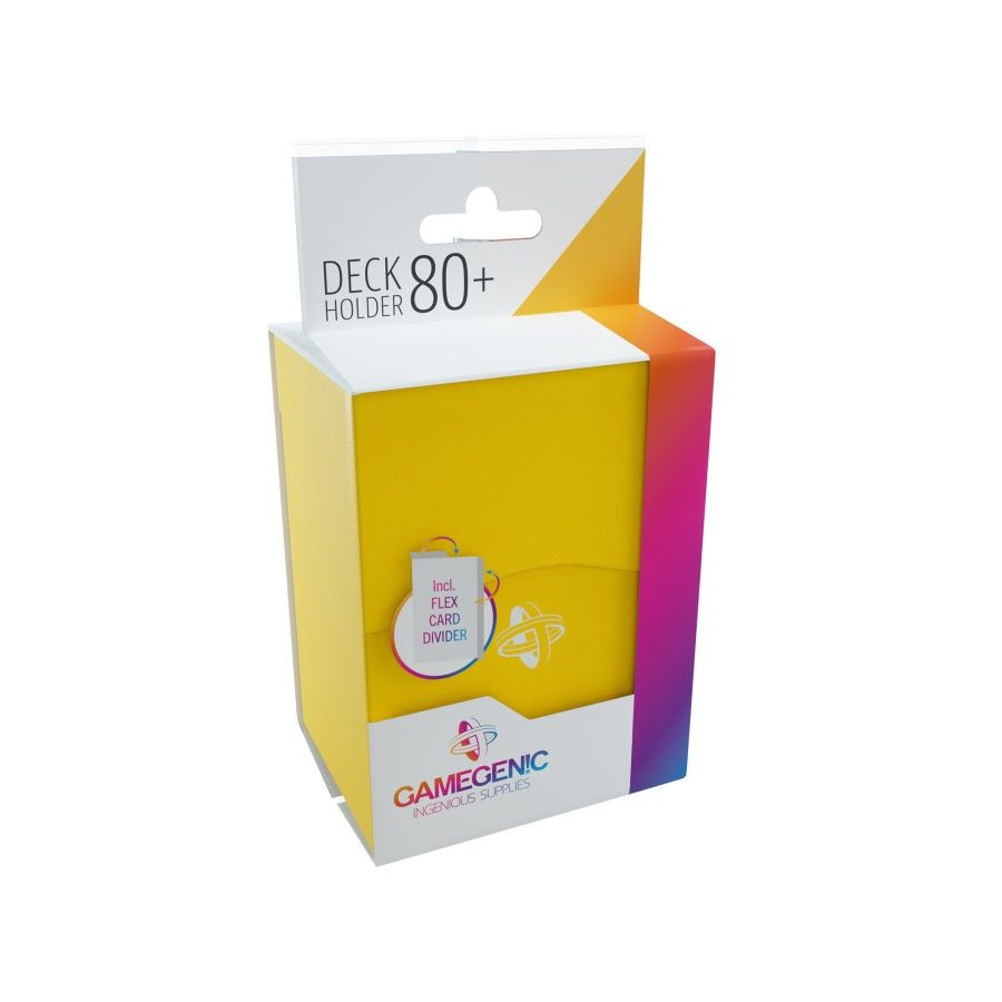 Deck Box: Deck Holder 80+ Yellow