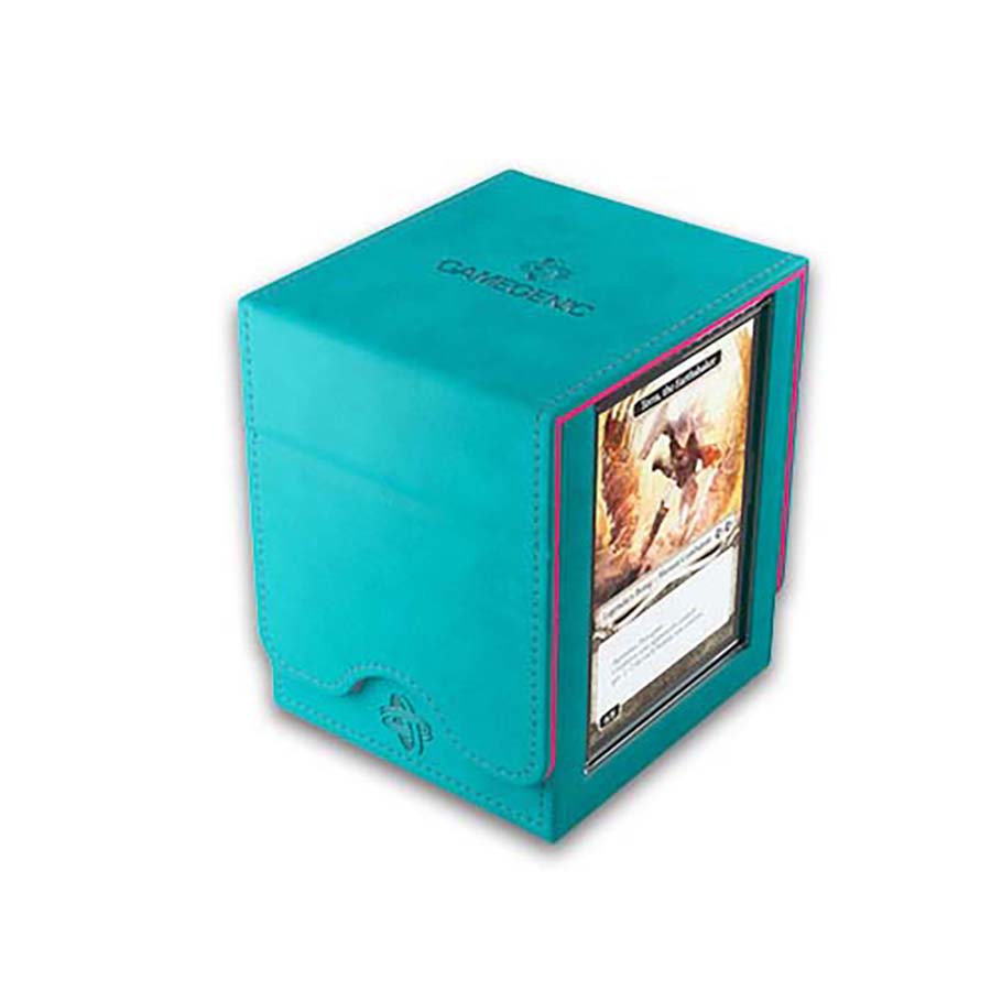 GAMEGENIC: SQUIRE PLUS 100+ XL CONVERTIBLE TEAL AND PINK