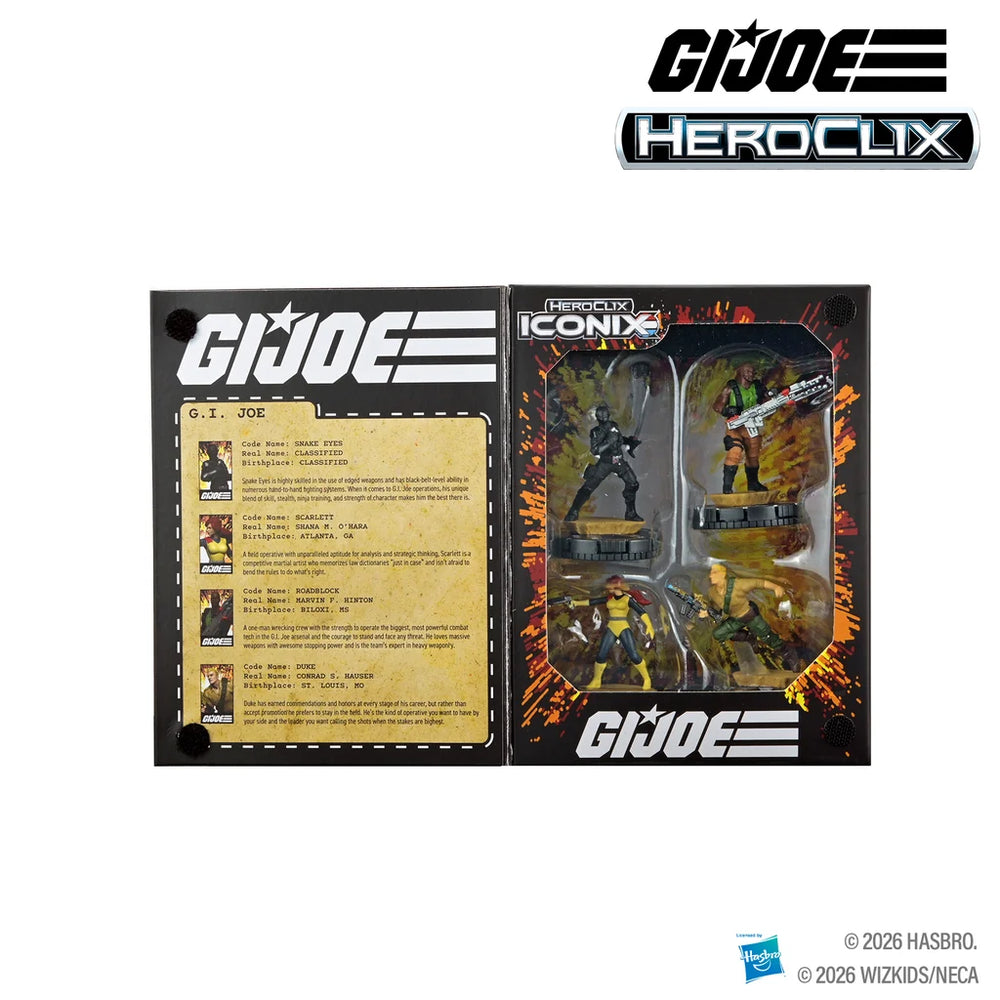 Hasbro HeroClix Iconix: G.I. JOE