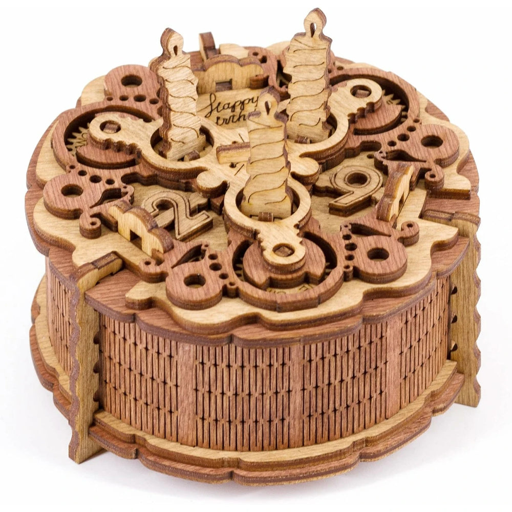 Birthday Cake - Gift Puzzle Box