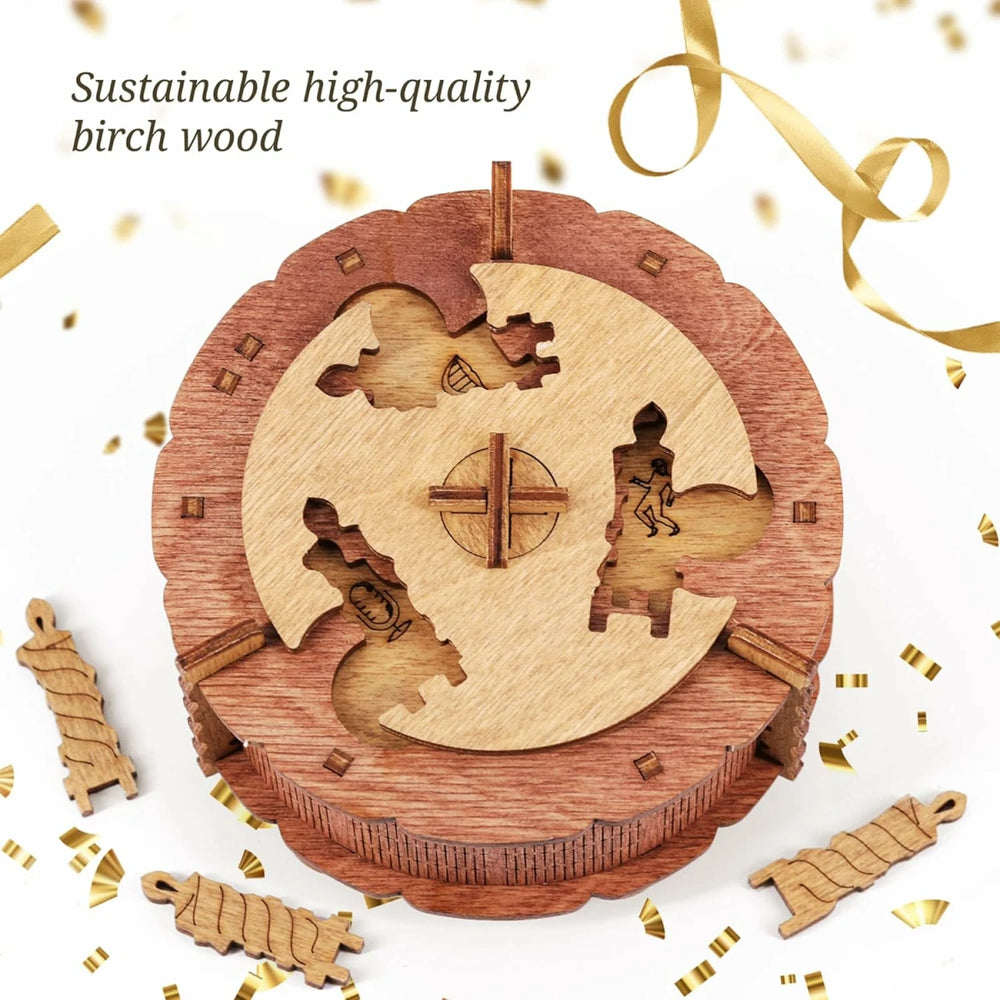 Birthday Cake - Gift Puzzle Box