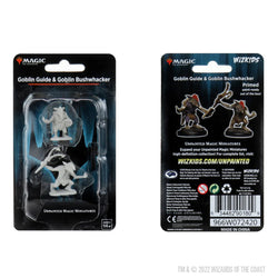 Magic: the Gathering Unpainted Miniatures: Goblin Guide & Goblin Bushwhacker