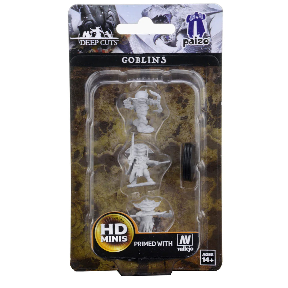 Pathfinder Battles Deep Cuts Unpainted Miniatures: Goblins
