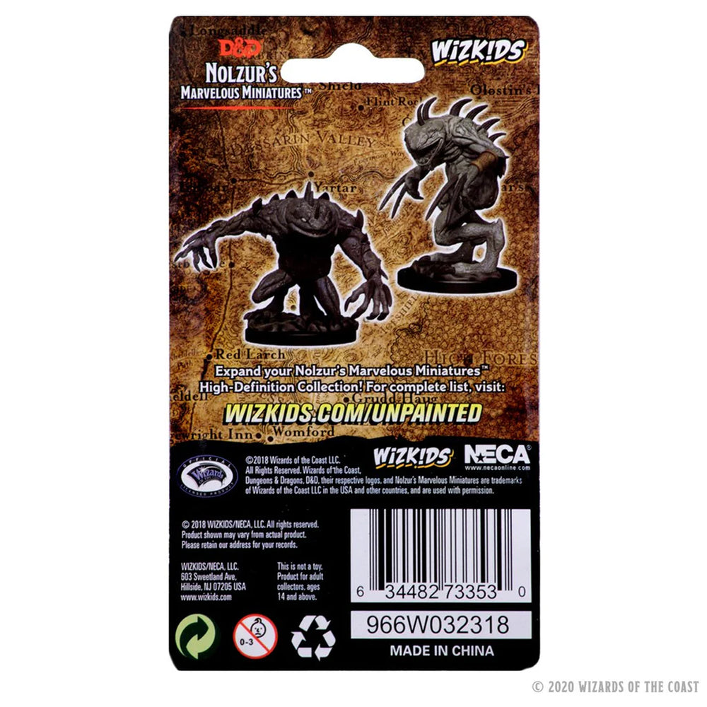 D&D Nolzur's Marvelous Miniatures: Gray Slaad & Death Slaad