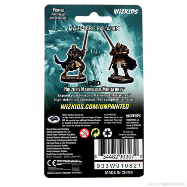 D&D Nolzur's Marvelous Miniatures: Half-Orc Paladin Male