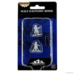 Pathfinder Deep Cuts: Halfling Monk Male