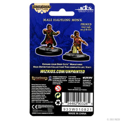 Pathfinder Deep Cuts: Halfling Monk Male
