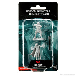 D&D Nolzur's Marvelous Miniatures: Hobgoblin Fighter Male & Hobgoblin Wizard Female