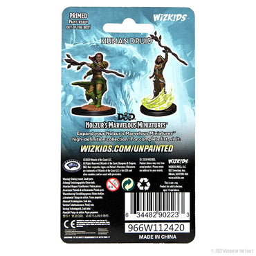 D&D Nolzur's Marvelous Miniatures: Human Druid Female