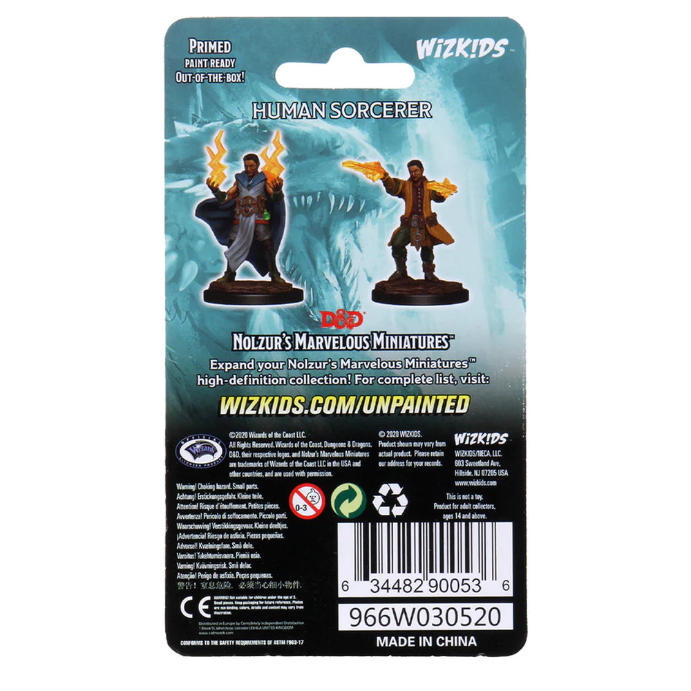 D&D Nolzur's Marvelous Miniatures: Male Human Sorcerer