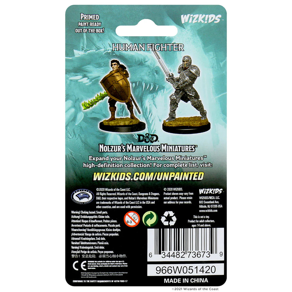 D&D Nolzur's Marvelous Miniatures - Male Human Fighter
