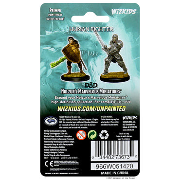 D&D Nolzur's Marvelous Miniatures - Male Human Fighter