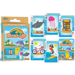 Beach Life Playing Cards