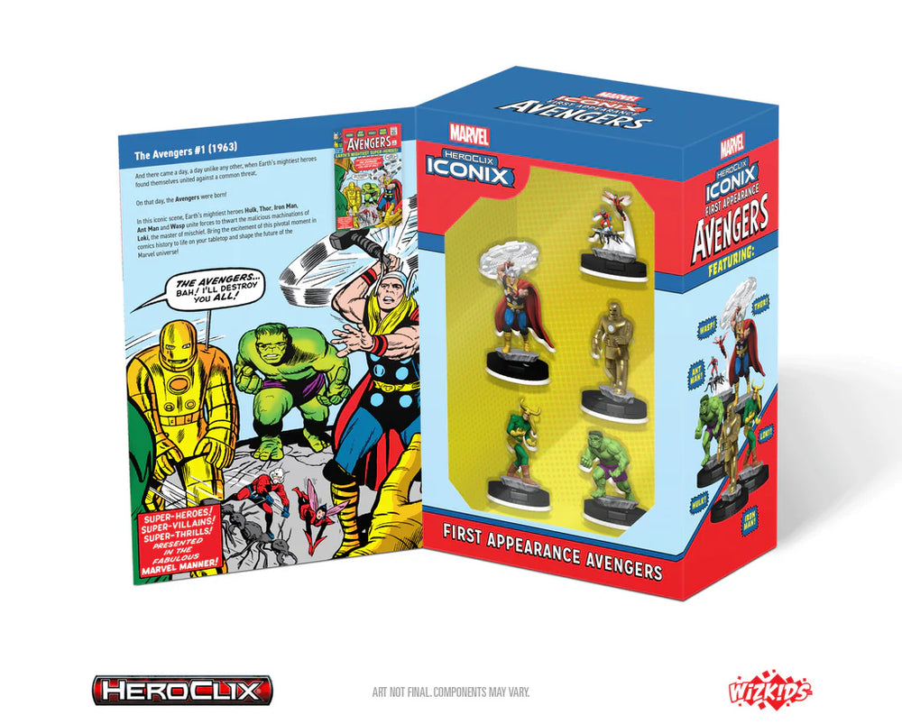 Marvel HeroClix Iconix: First Appearance Avengers