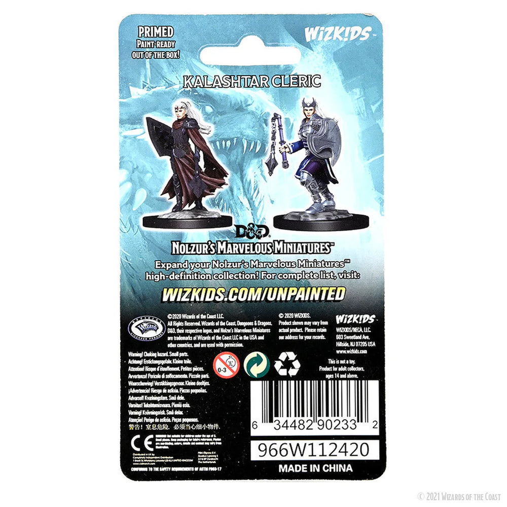 D&D Nolzur's Marvelous Miniatures: Kalashtar Cleric Female