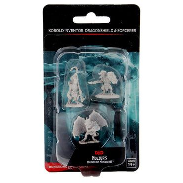 D&D Nolzur's Marvelous Miniatures - Kobold Inventor, Dragonshield & Sorcerer