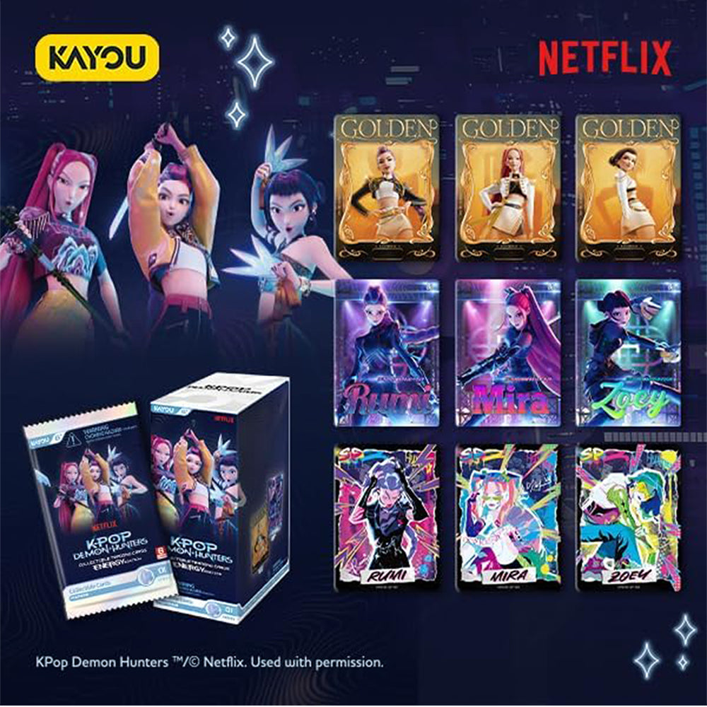 K-Pop Demon Hunters World Tour Collectible Cards - Energy Edition Series 1-A (Box)