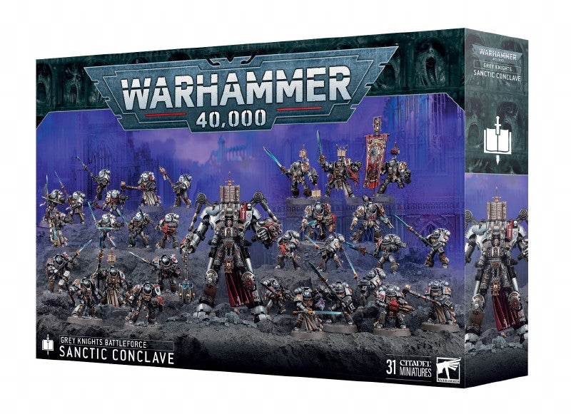 Warhammer 40k: Grey Knights Battleforce - Sanctic Conclave (57-42)