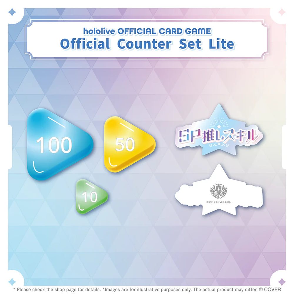 hololive OFFICIAL CARD GAME Official Counter Set