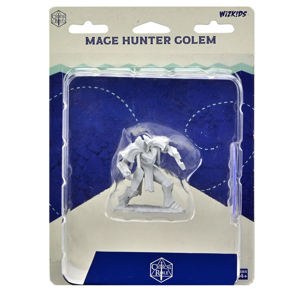 Critical Role Unpainted Miniatures: Mage Hunter Golem