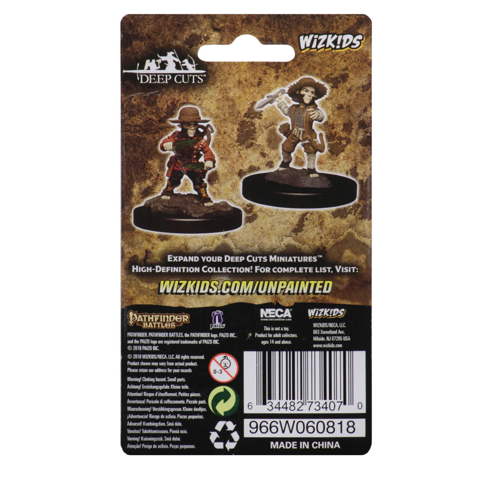 Pathfinder Battles Deep Cuts : Male Halfling Rogue