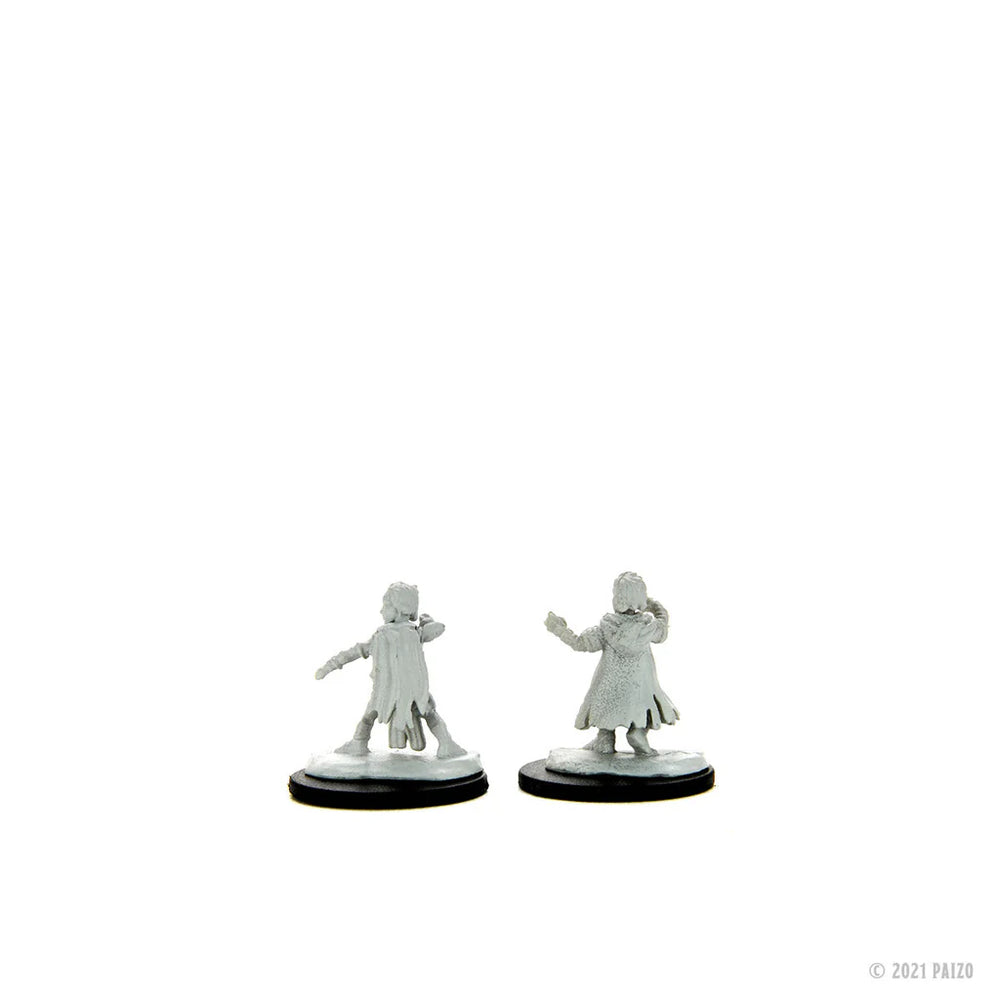 Pathfinder Deep Cuts: Halfling Monk Male