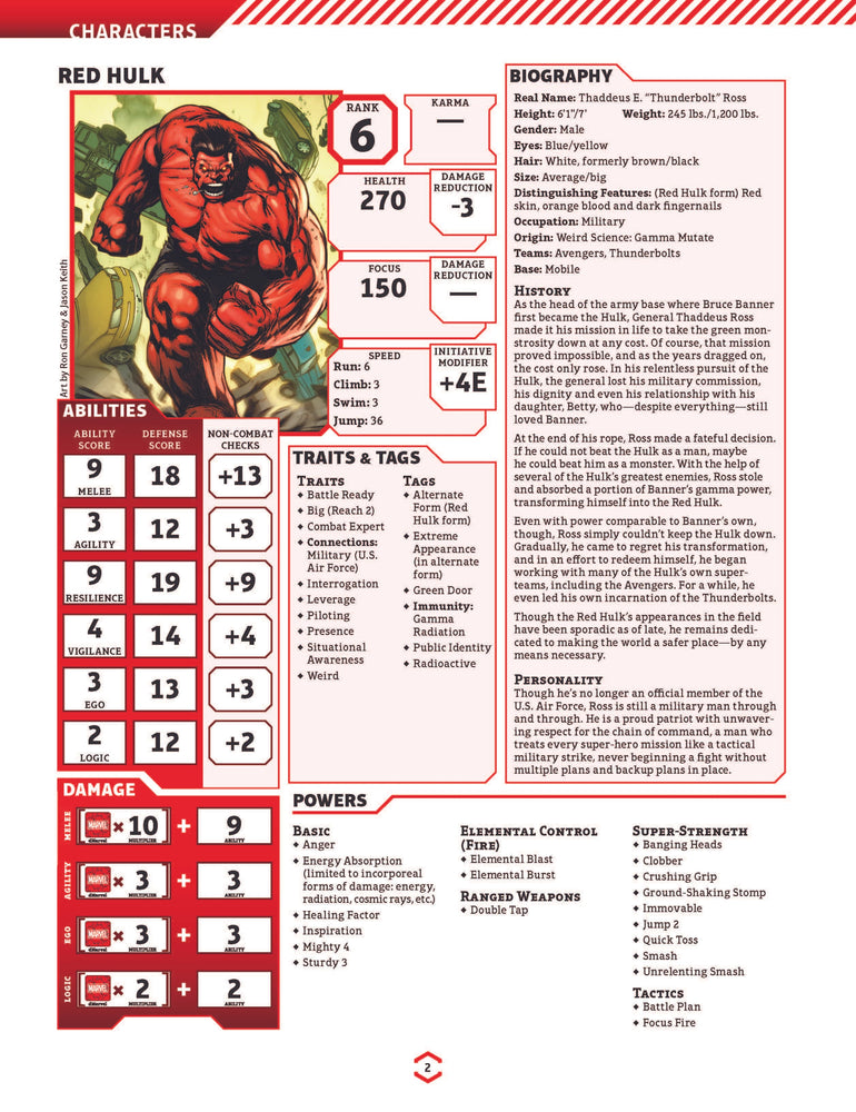 Marvel Multiverse RPG: Avengers Expansion