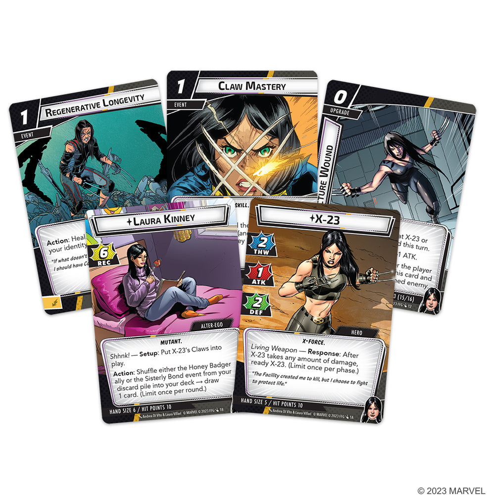 Marvel Champions: X-23 Hero Pack
