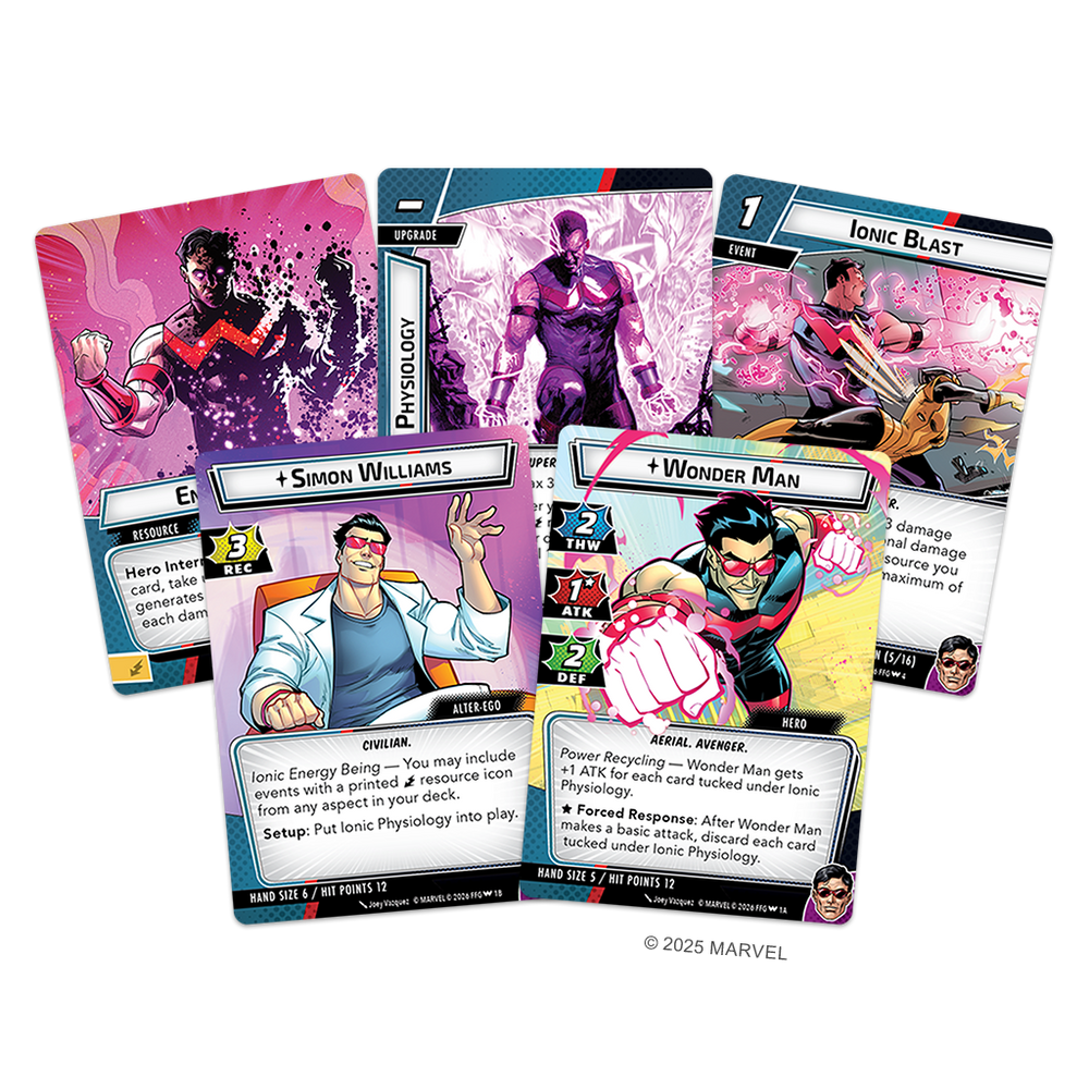 Marvel Champions: Wonder Man Hero Pack