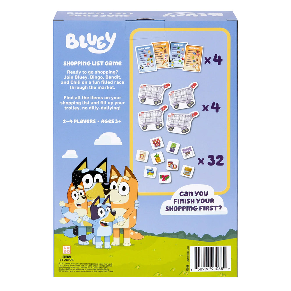 Bluey - Shopping List Game