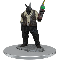 Magic: The Gathering Unpainted Miniatures: Freelance Muscle and Rhox Pummeler