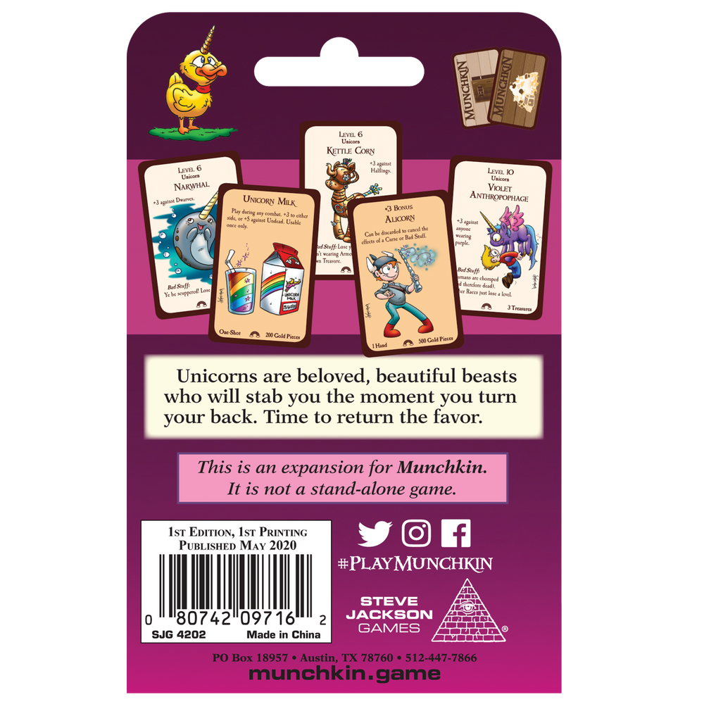 Munchkin: Unicorns