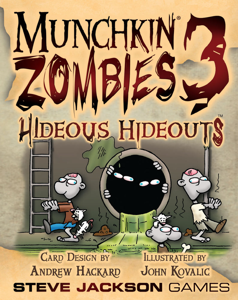 Munchkin: Zombies 3 - Hideous Hideouts