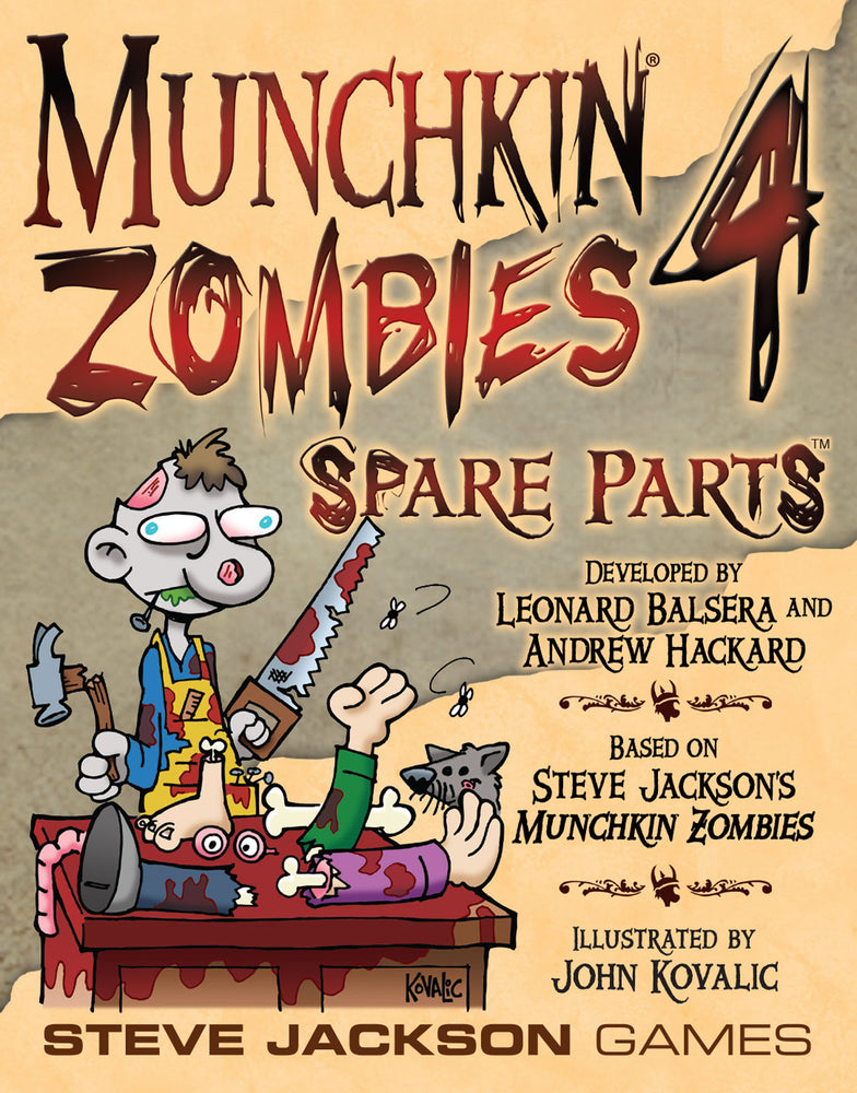 Munchkin: Zombies 4 - Spare Parts