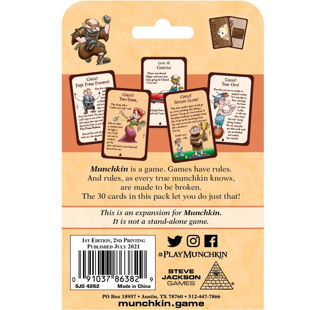 Munchkin: Cheats