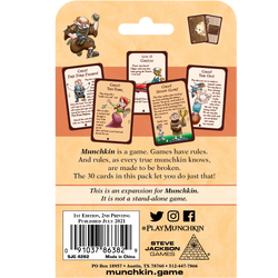 Munchkin: Cheats