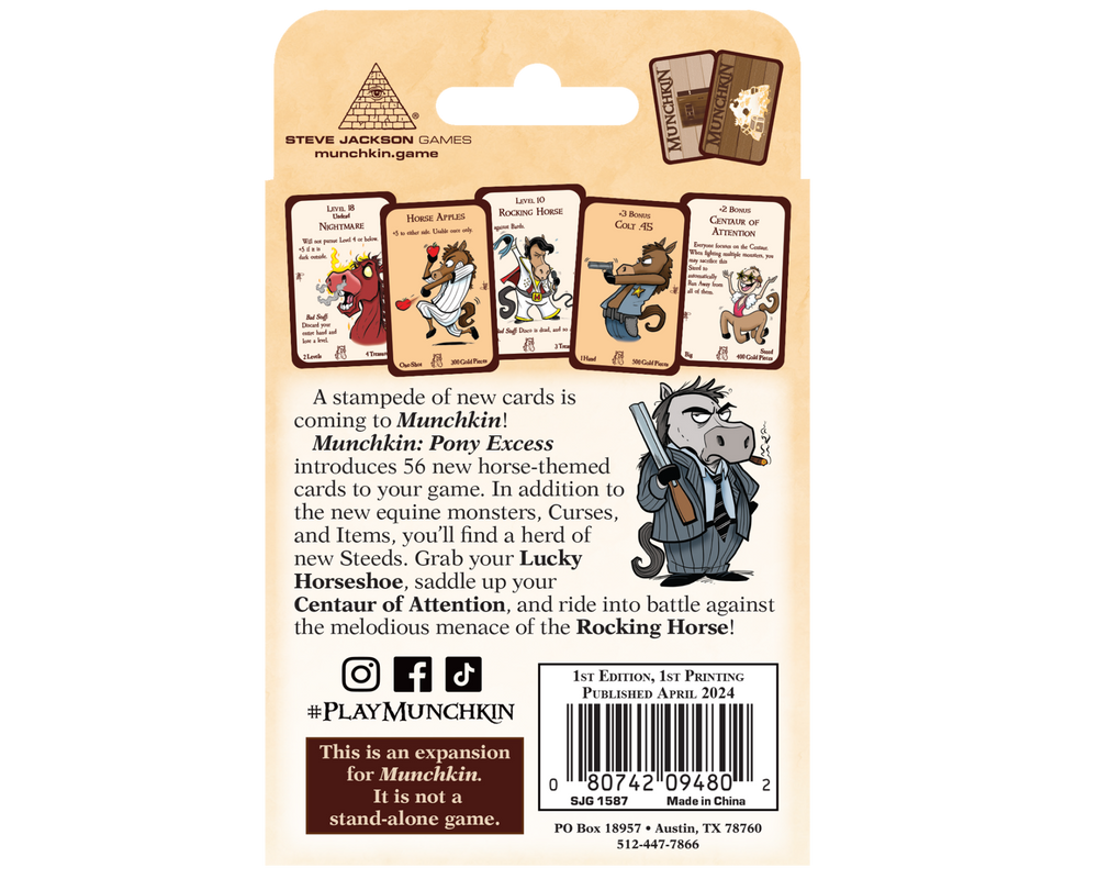 Munchkin Pony Excess