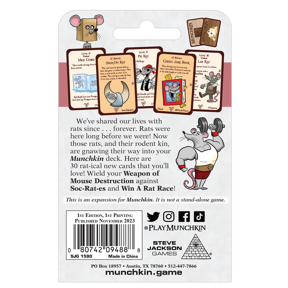 Munchkin Rats