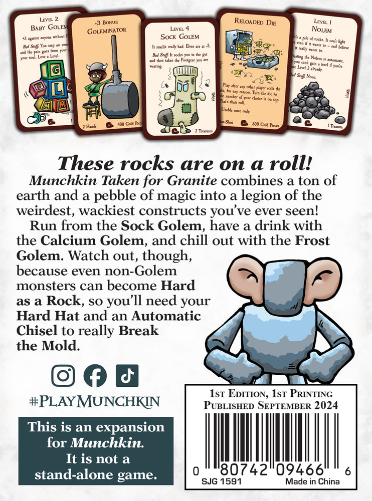 Munchkin: Taken for Granite
