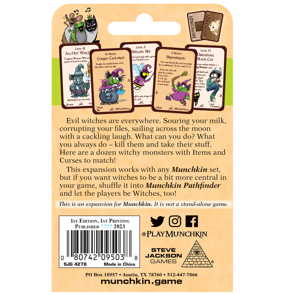 Munchkin Witches