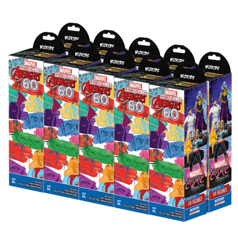 Marvel Heroclix: Avengers 60th Anniversary - Booster Brick