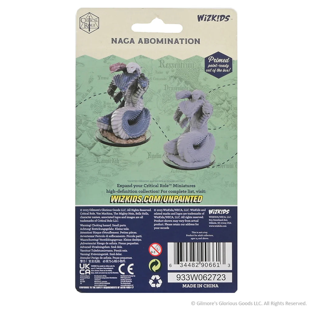 Critical Role Unpainted Miniatures: Naga Abomination