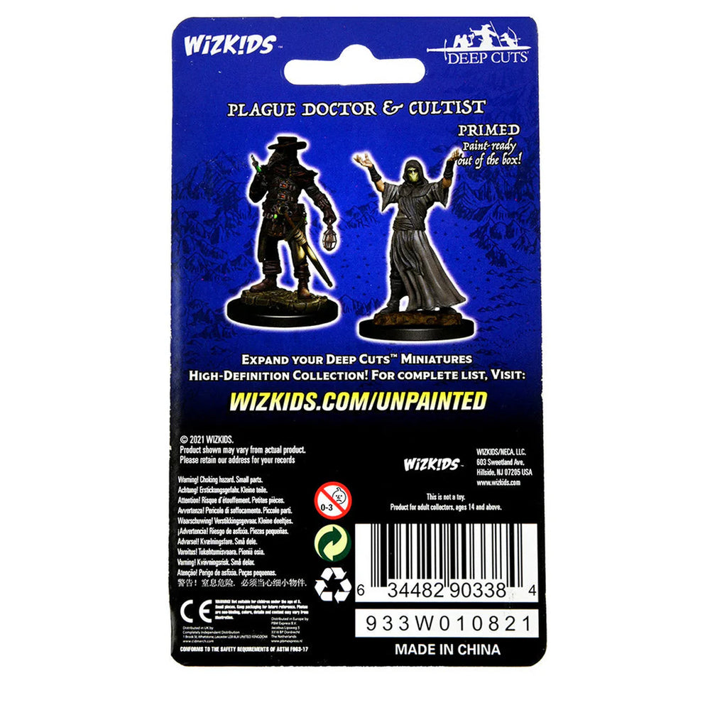 WizKids Deep Cuts: Plague Doctor & Cultist