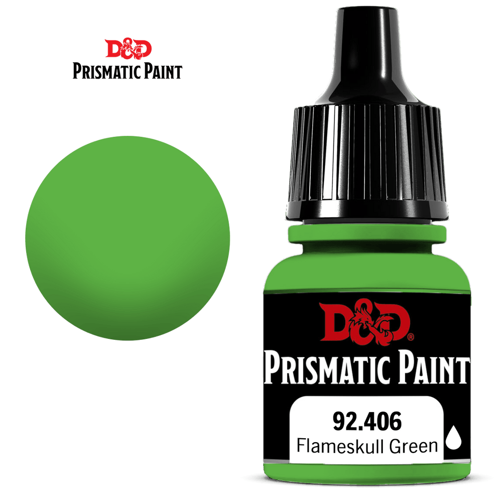 D&D: Prismatic Paint - Flameskull Green